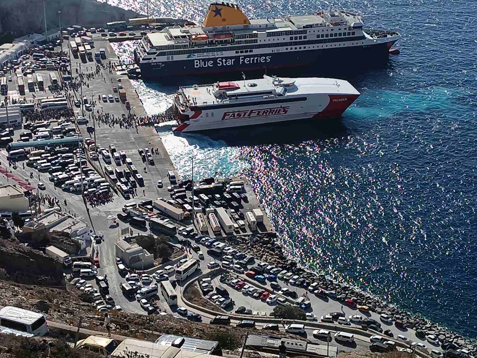 Chania to Santorini Day Trip