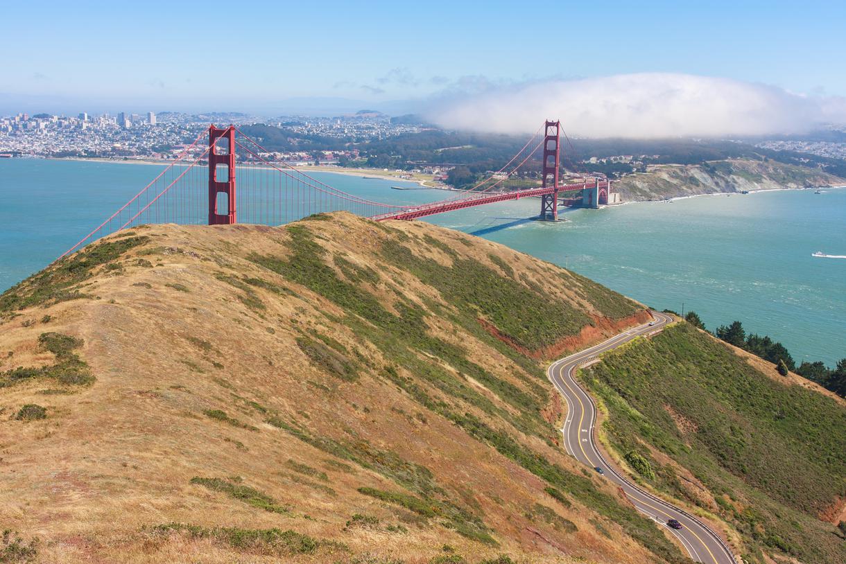 Arrival in San Francisco