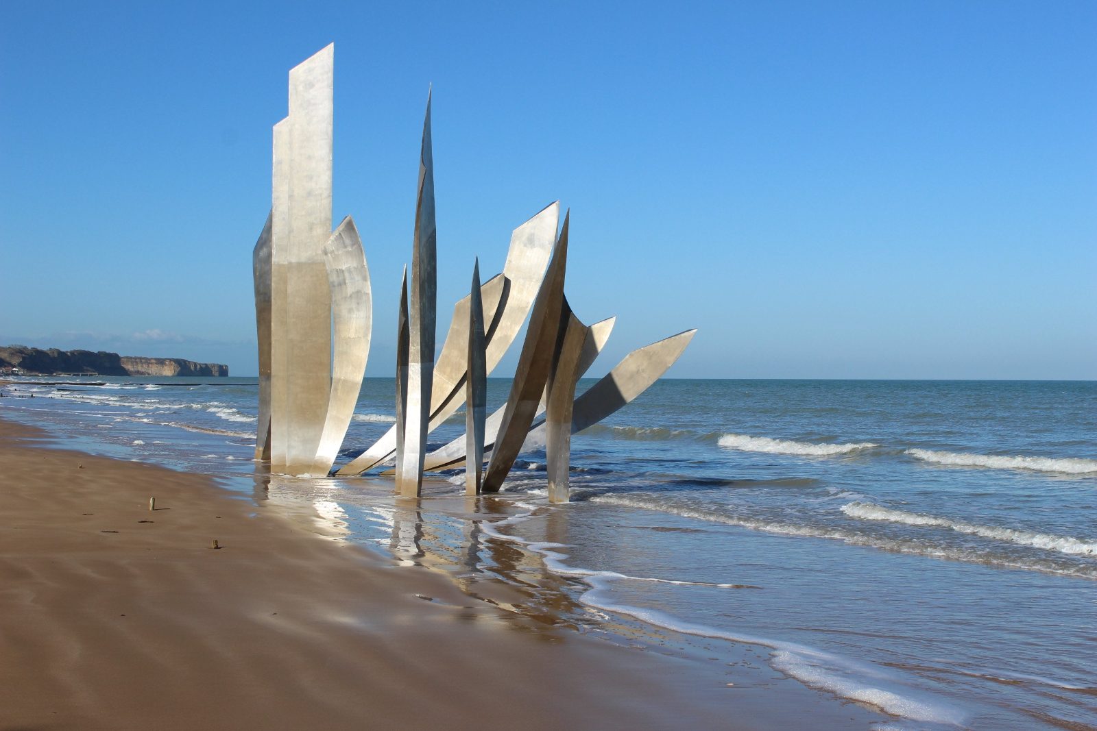 Omaha Beach Monument Overlook