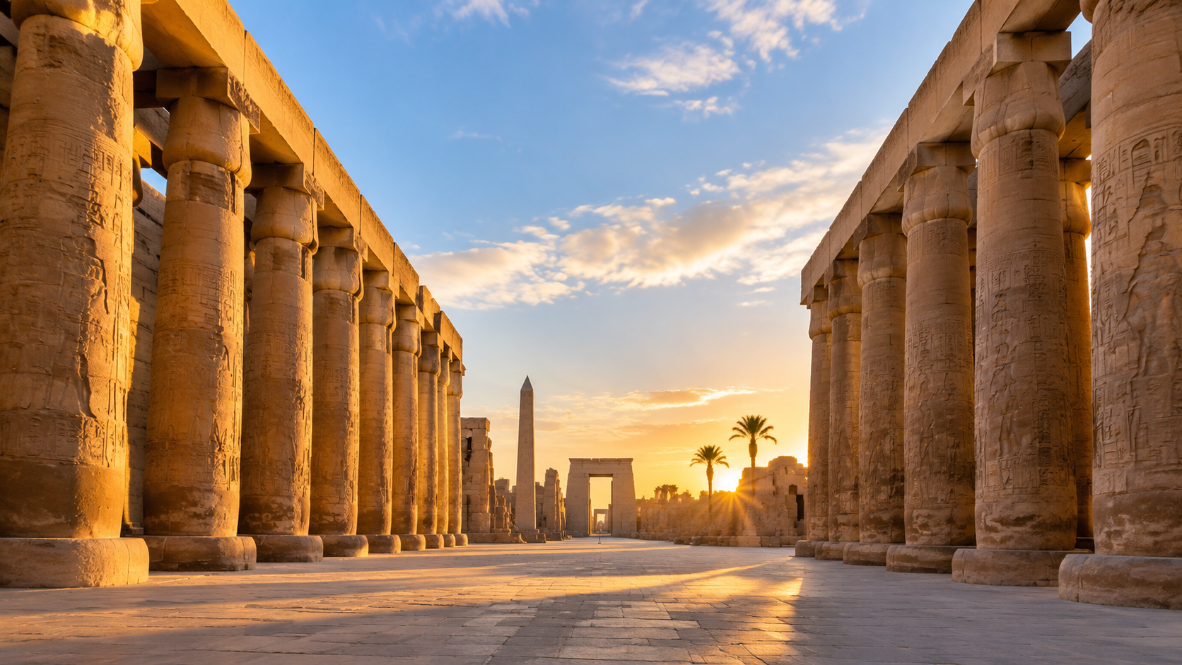 Luxor Temple Colonnade