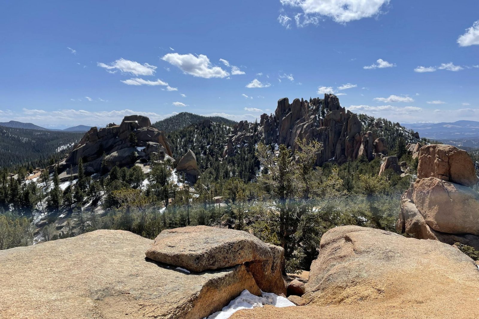 Crags Trailhead View