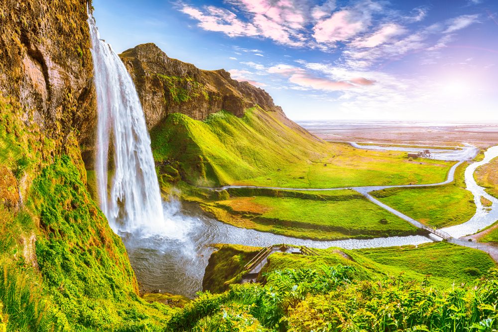 Waterfall visit
