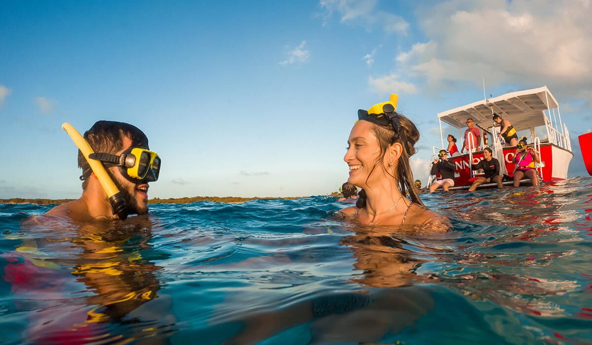 Snorkeling stops