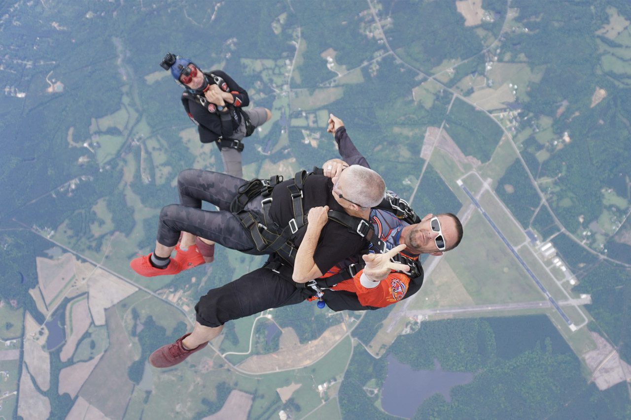 Sky Diving Egypt