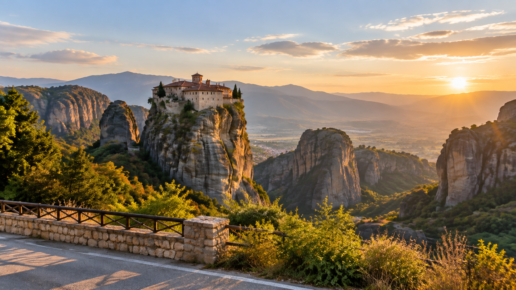 Observation Deck near Monastery of St. Nicholas Anapausas