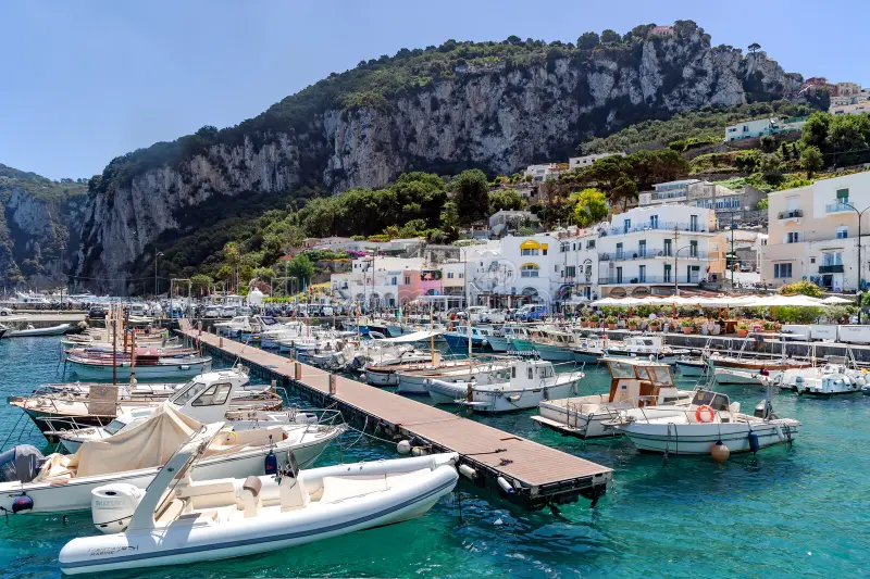 Arrival at Marina Grande