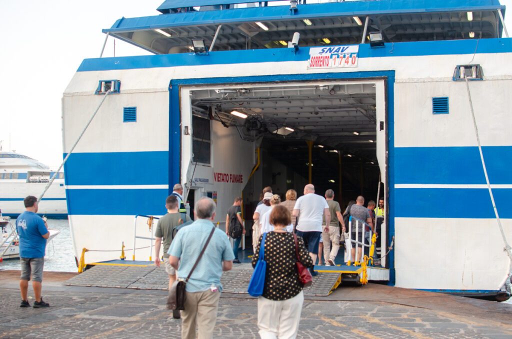 Boarding the Vessel