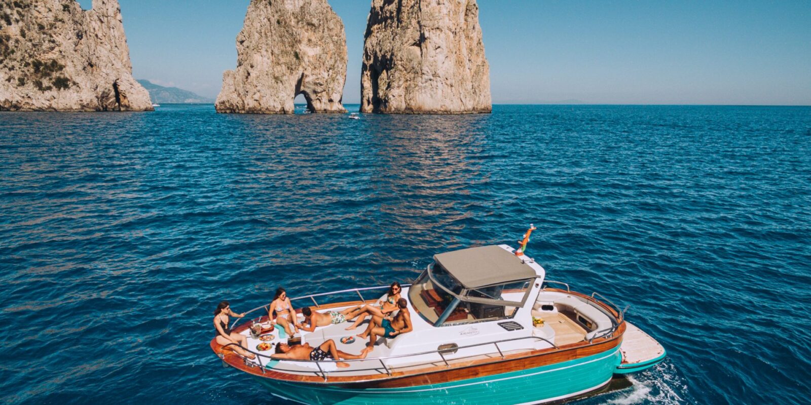 Sorrento to Capri Boat Tour With Swimming