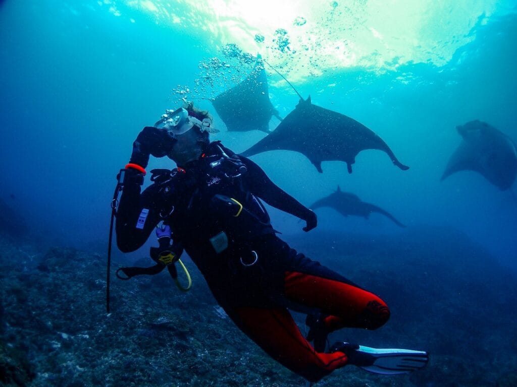 Diving in Bali