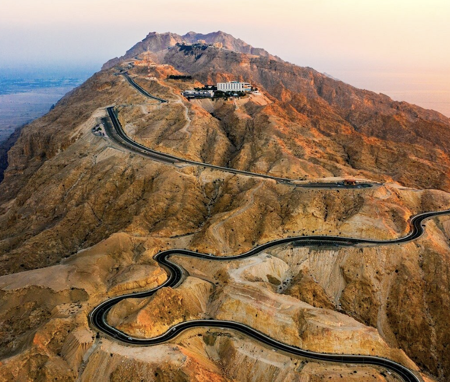 Jebel Hafeet Summit Viewpoint