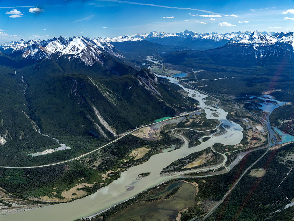 Athabasca River Valley