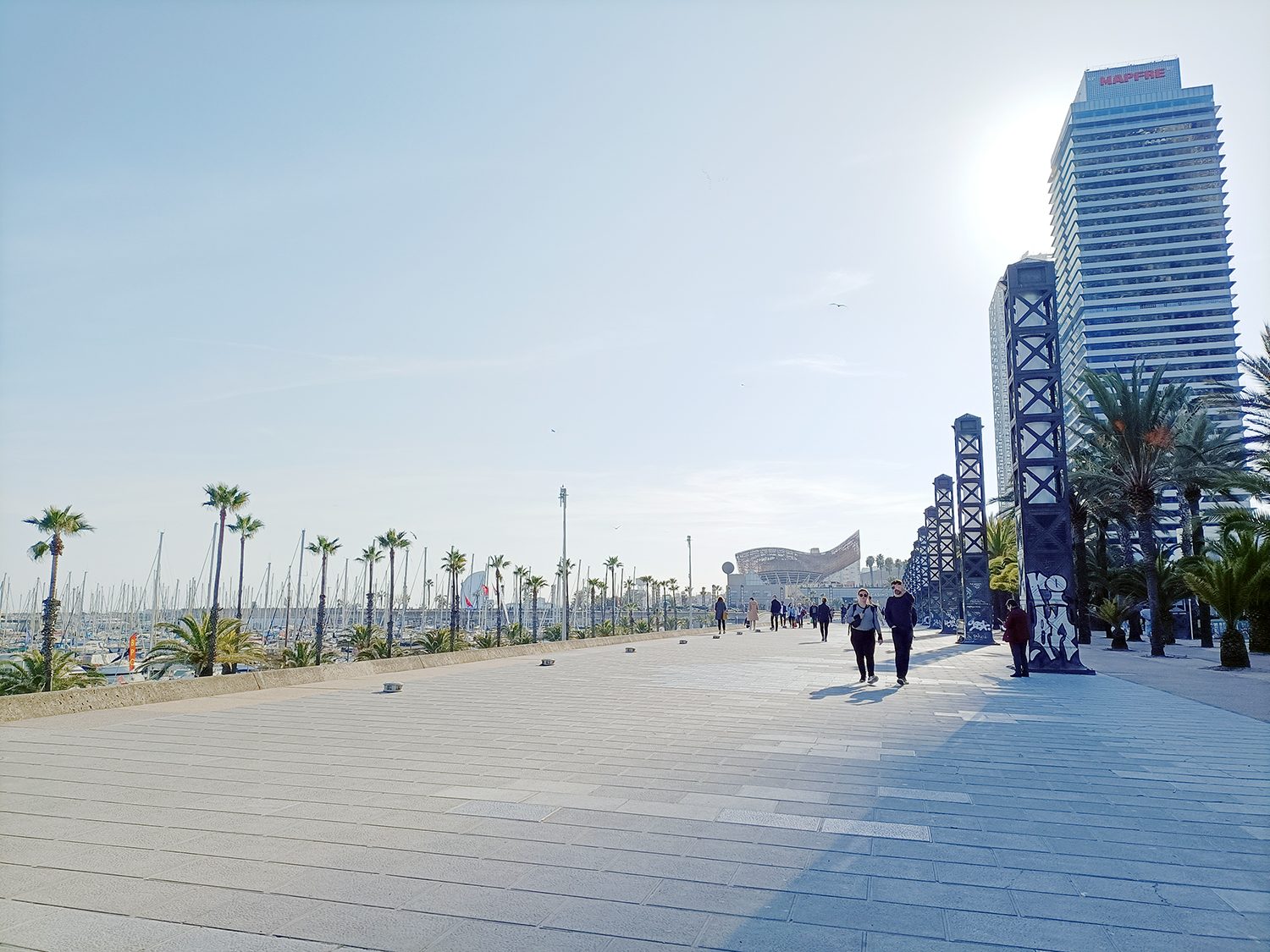 Passeig Marítim Pedestrian Path