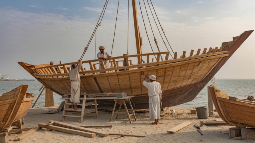 Dhow Bow Detail