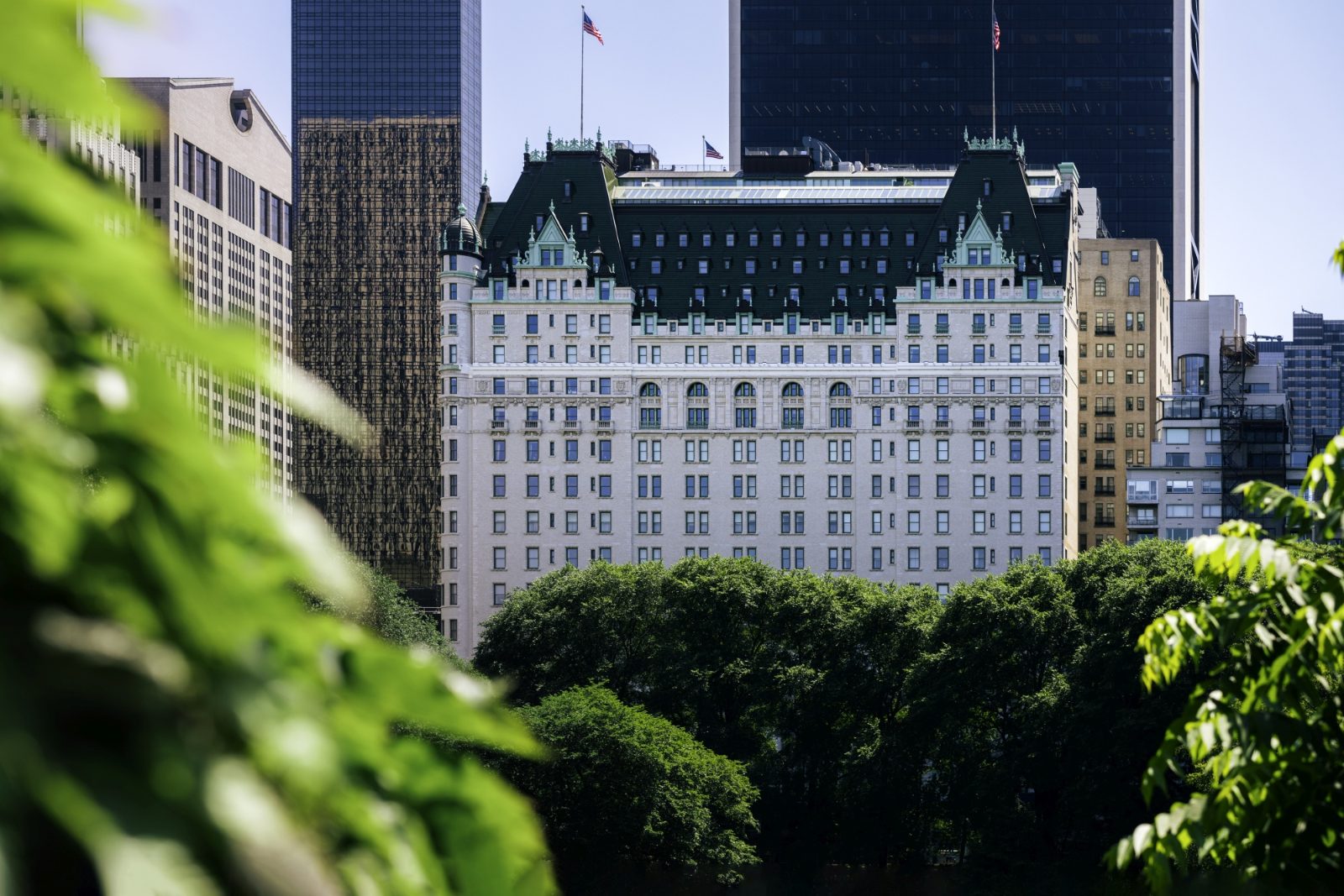 The Plaza Hotel Entrance