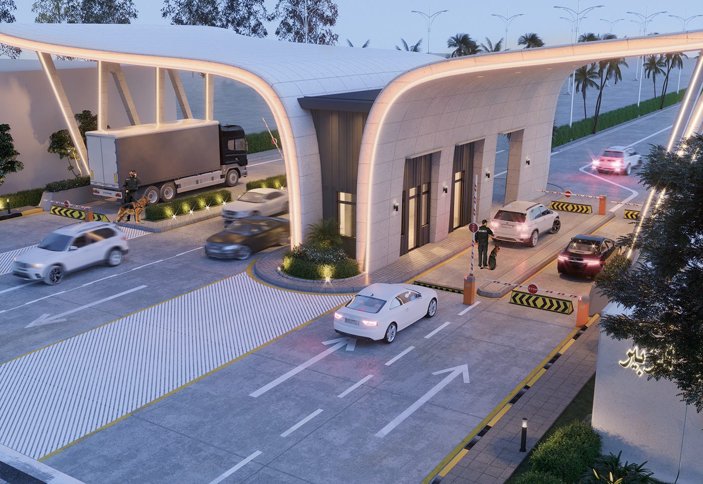 Entrance Arrival