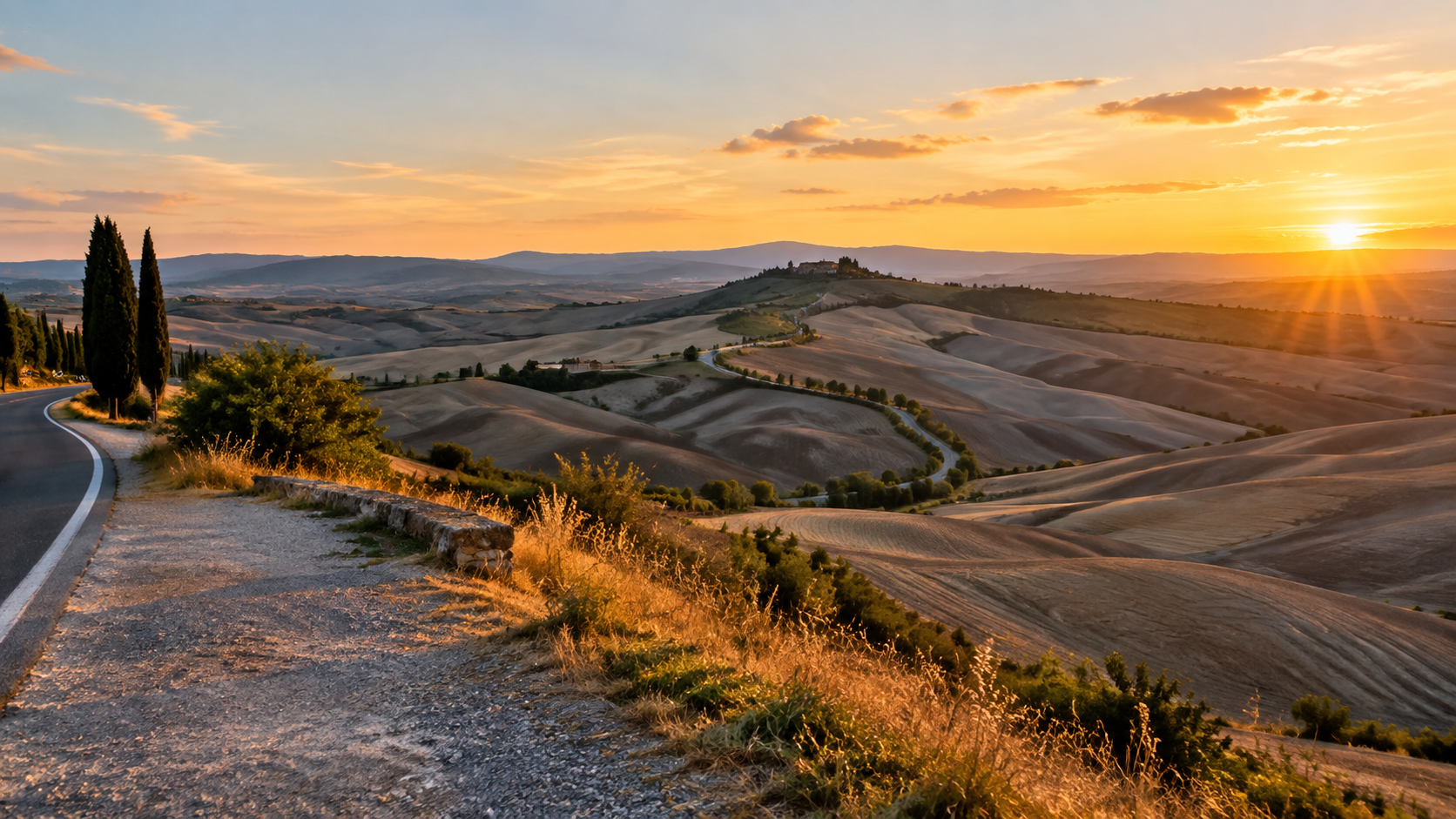 Crete Senesi Road