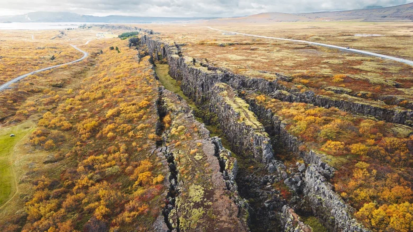 Almannagjá Fault