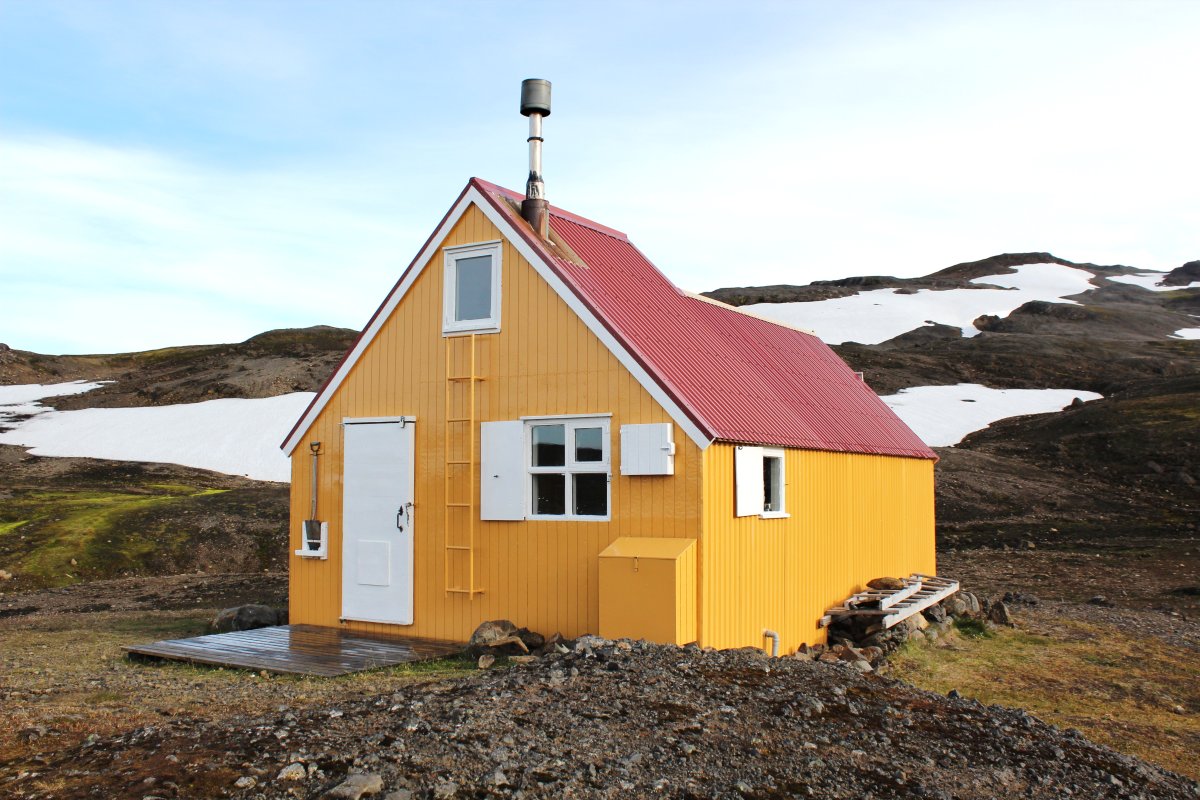 Geldingafell Base Camp