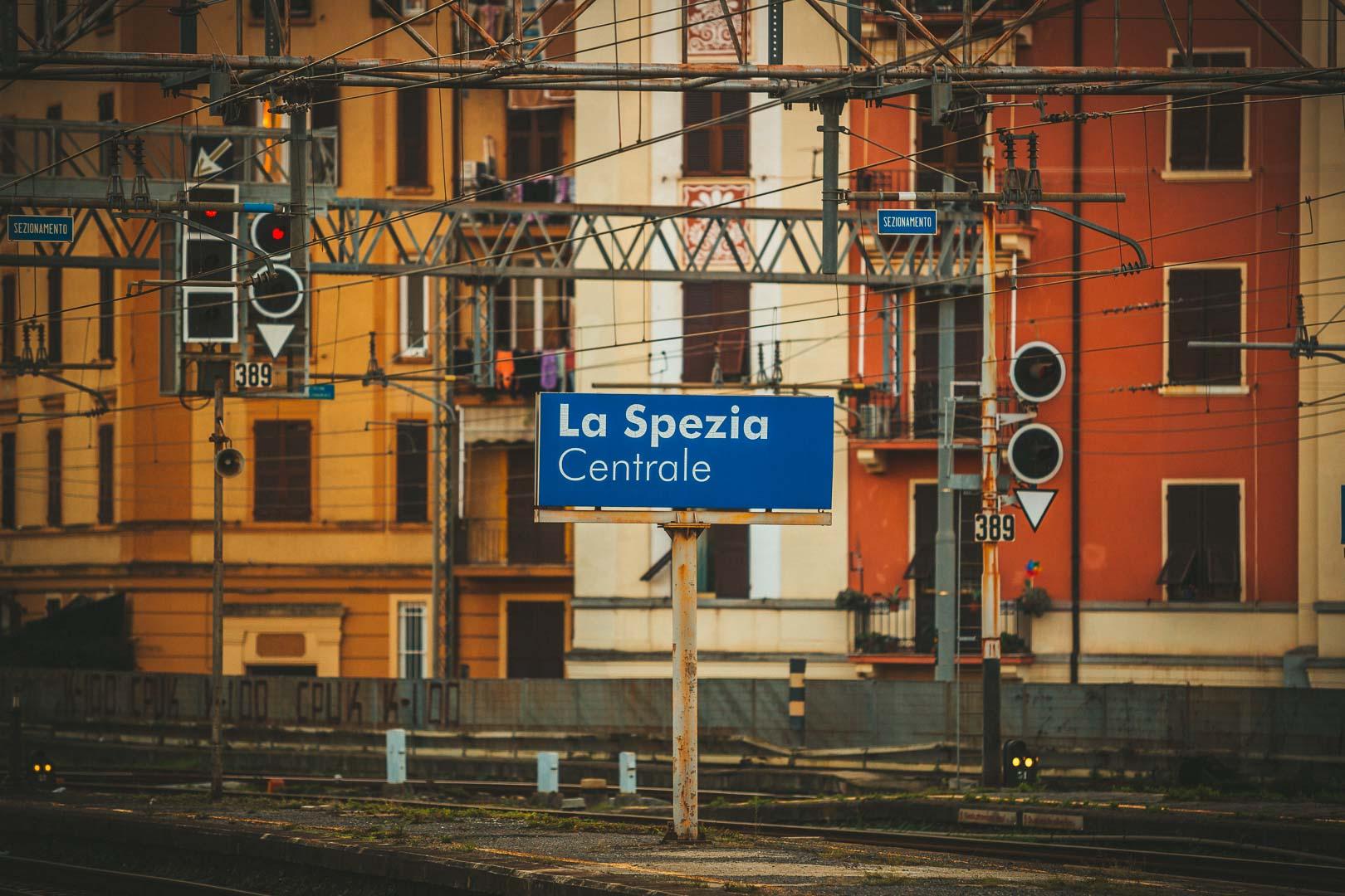 Arrival in La Spezia