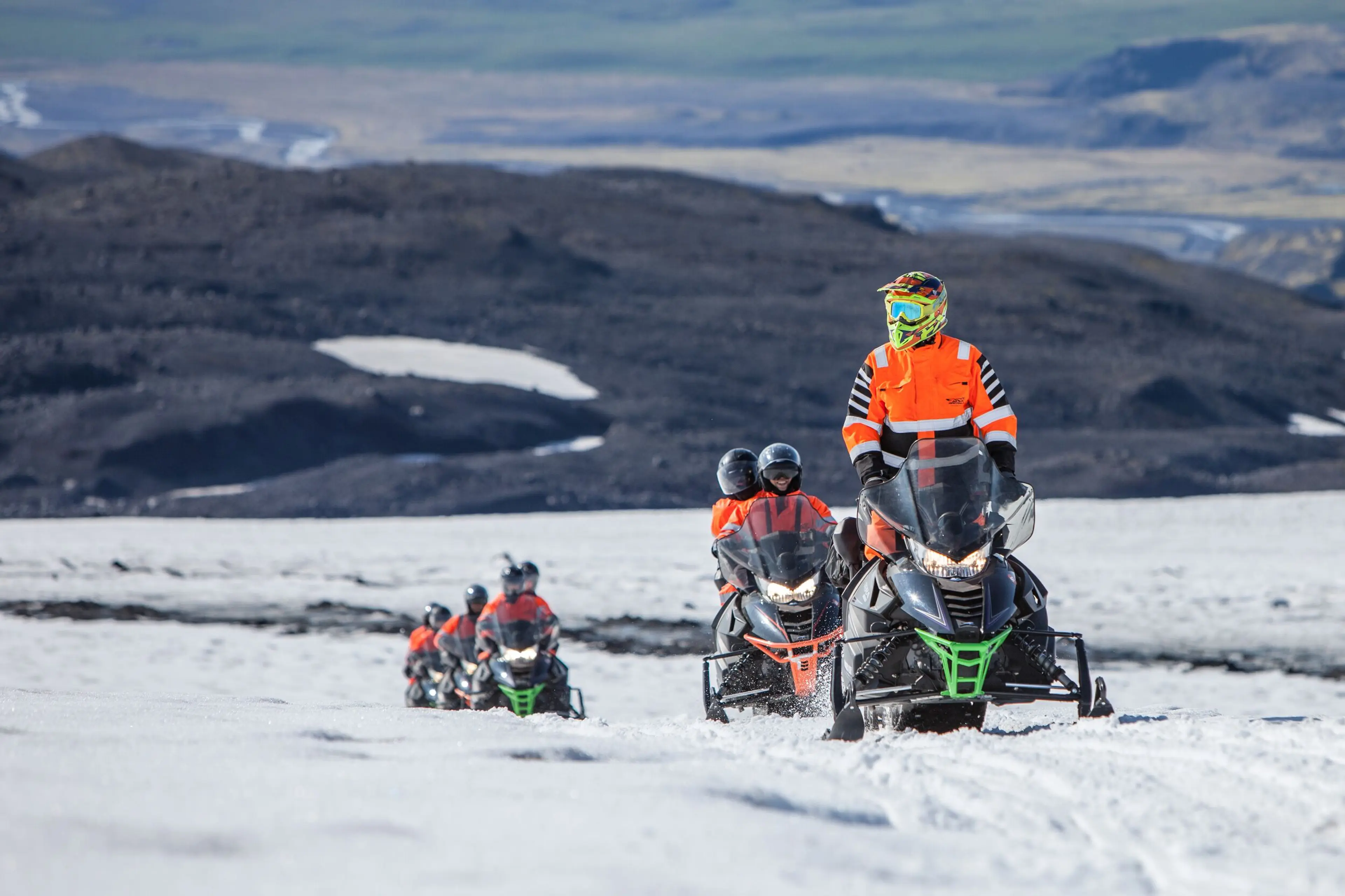 Glacier Snowmobiling Iceland