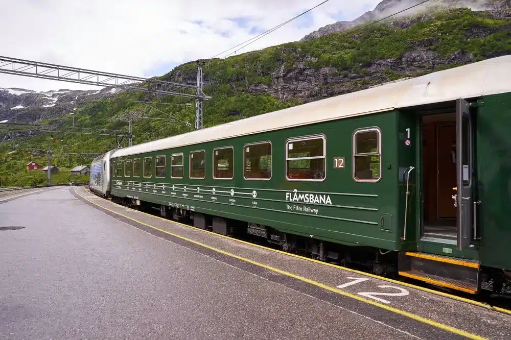Flåm Railway Platform