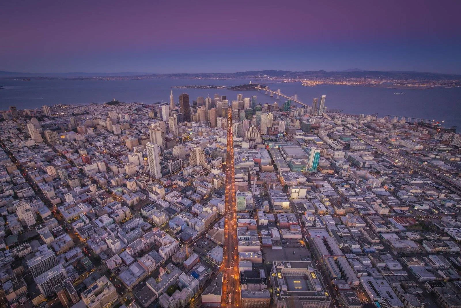 San Francisco Bay Aerial View