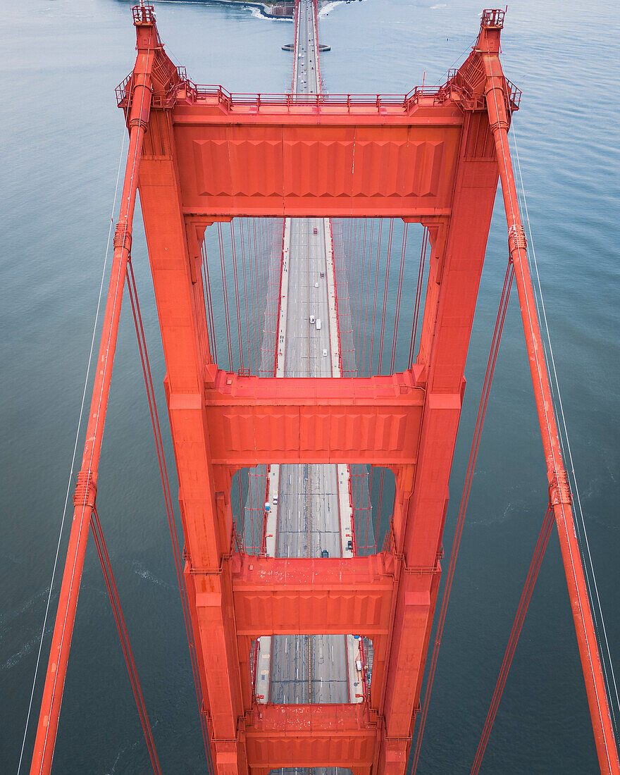 Golden Gate Bridge Suspension Cables