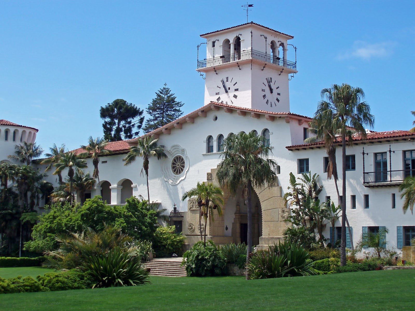 Santa Barbara County Courthouse Clock Tower