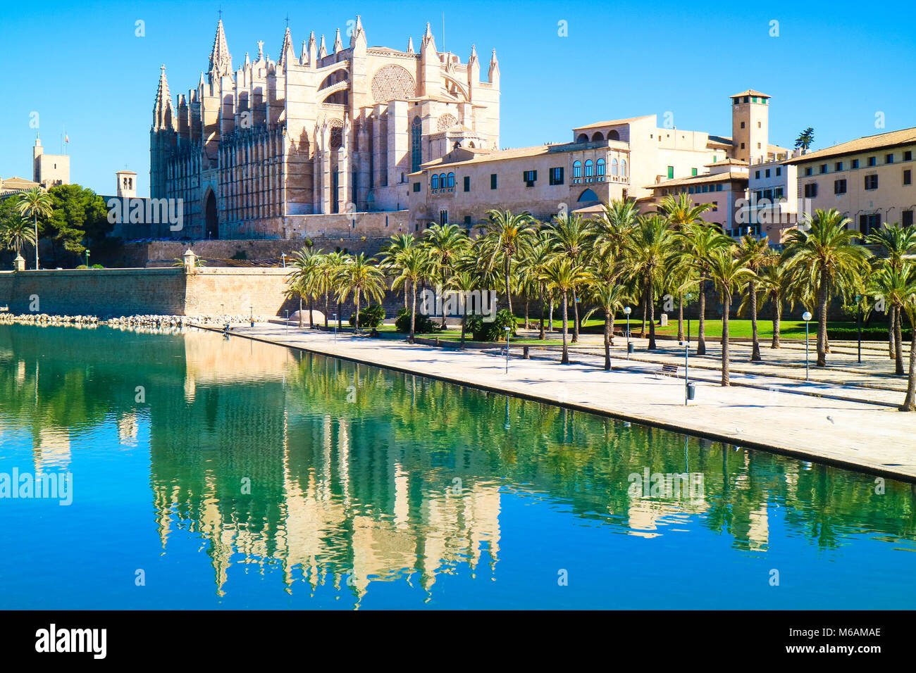 Sailing Across Palma Bay
