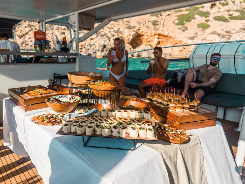 Onboard Grill and Buffet Area