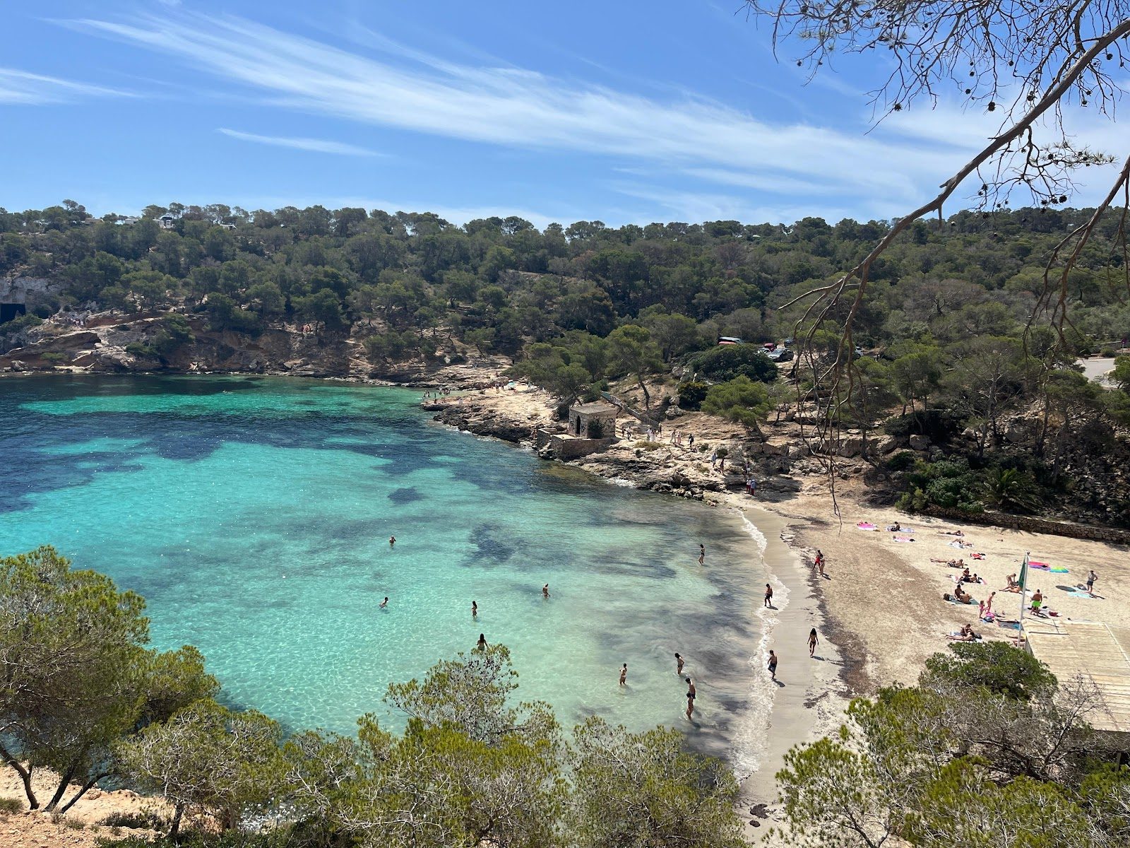 Snorkeling Stop at Portals Vells
