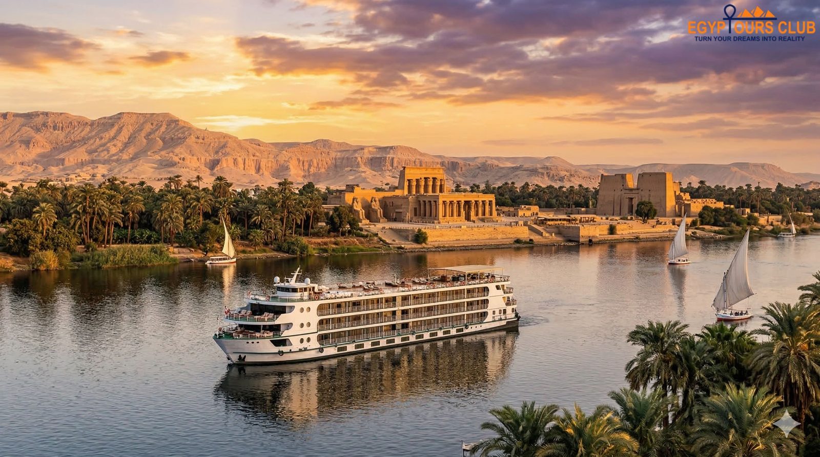 Nile Cruise From Cairo to Luxor Luxury