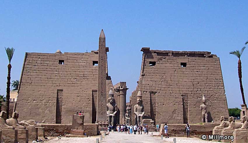 Luxor Temple Pylon Entrance