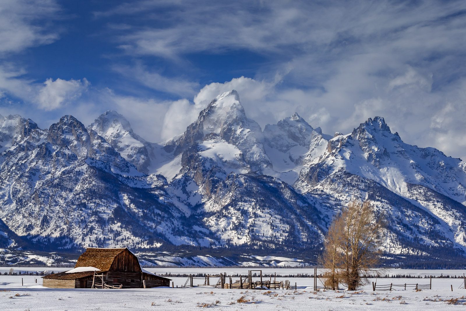 Teton Mountain Range
