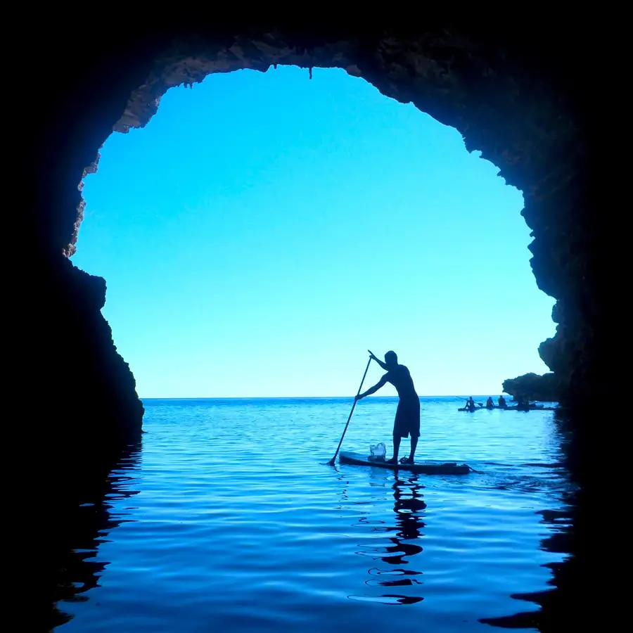 Swim Stop at Cueva Verde