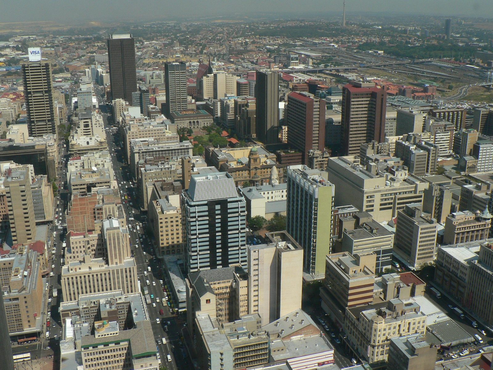 Johannesburg Skyline Corridor