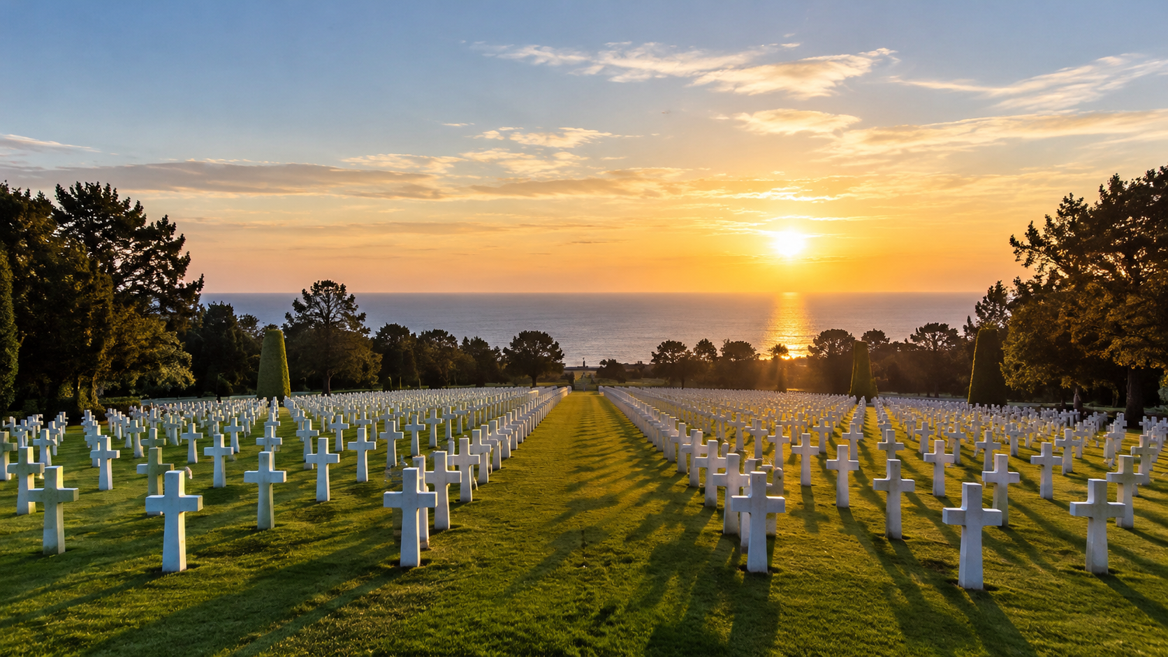 Colleville-sur-Mer Memorial Overlook