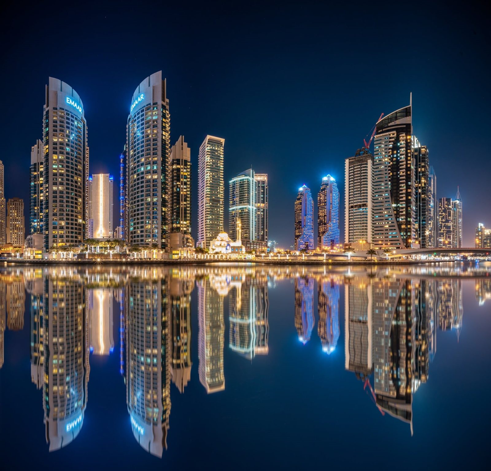 Marina Promenade Reflection