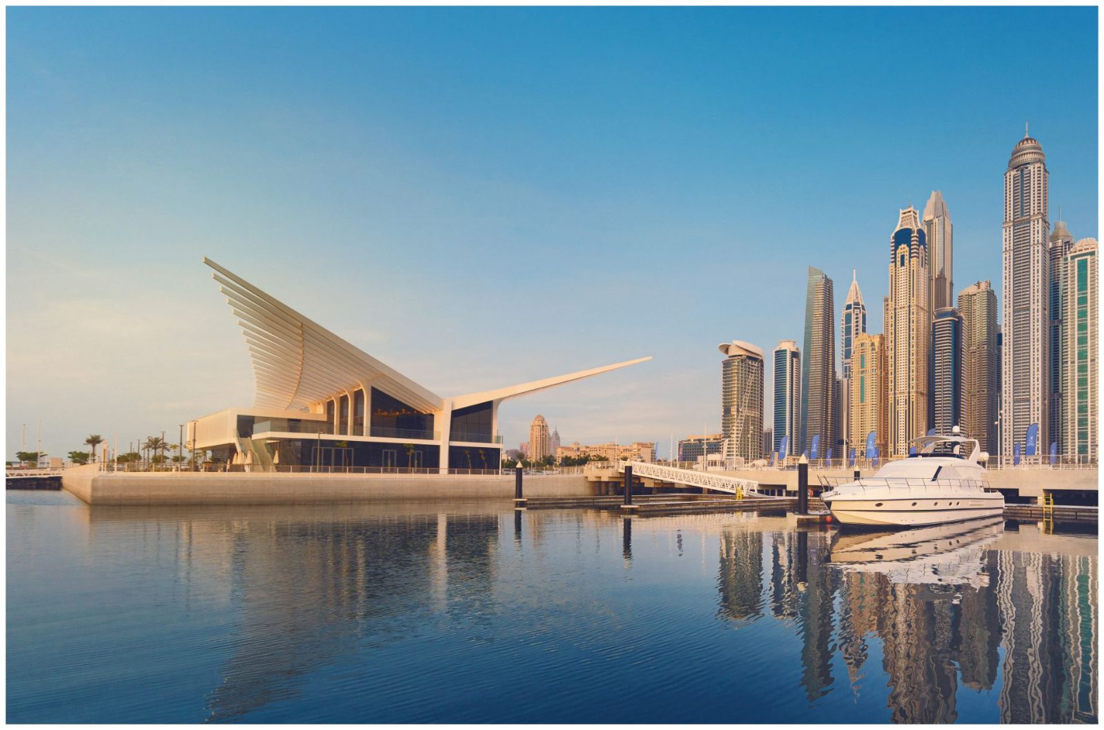 Dubai Harbour Entrance