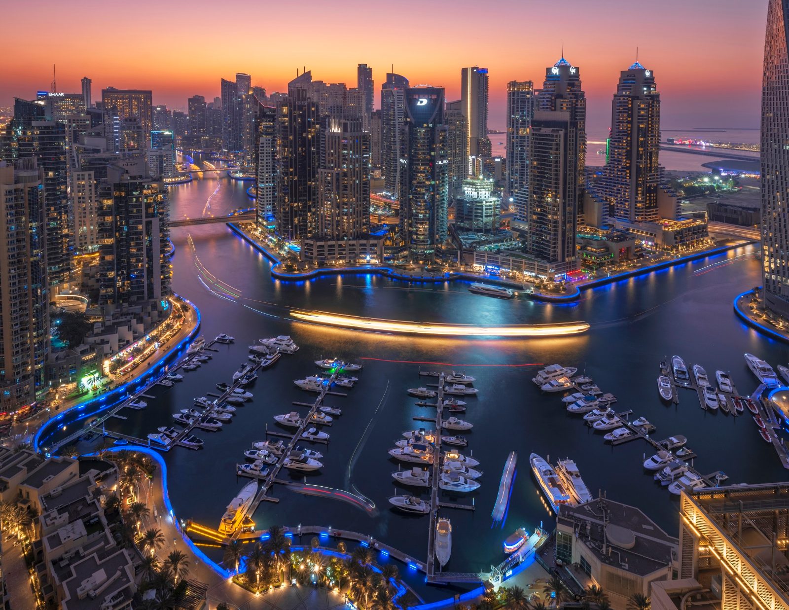 Dubai Marina Coastline