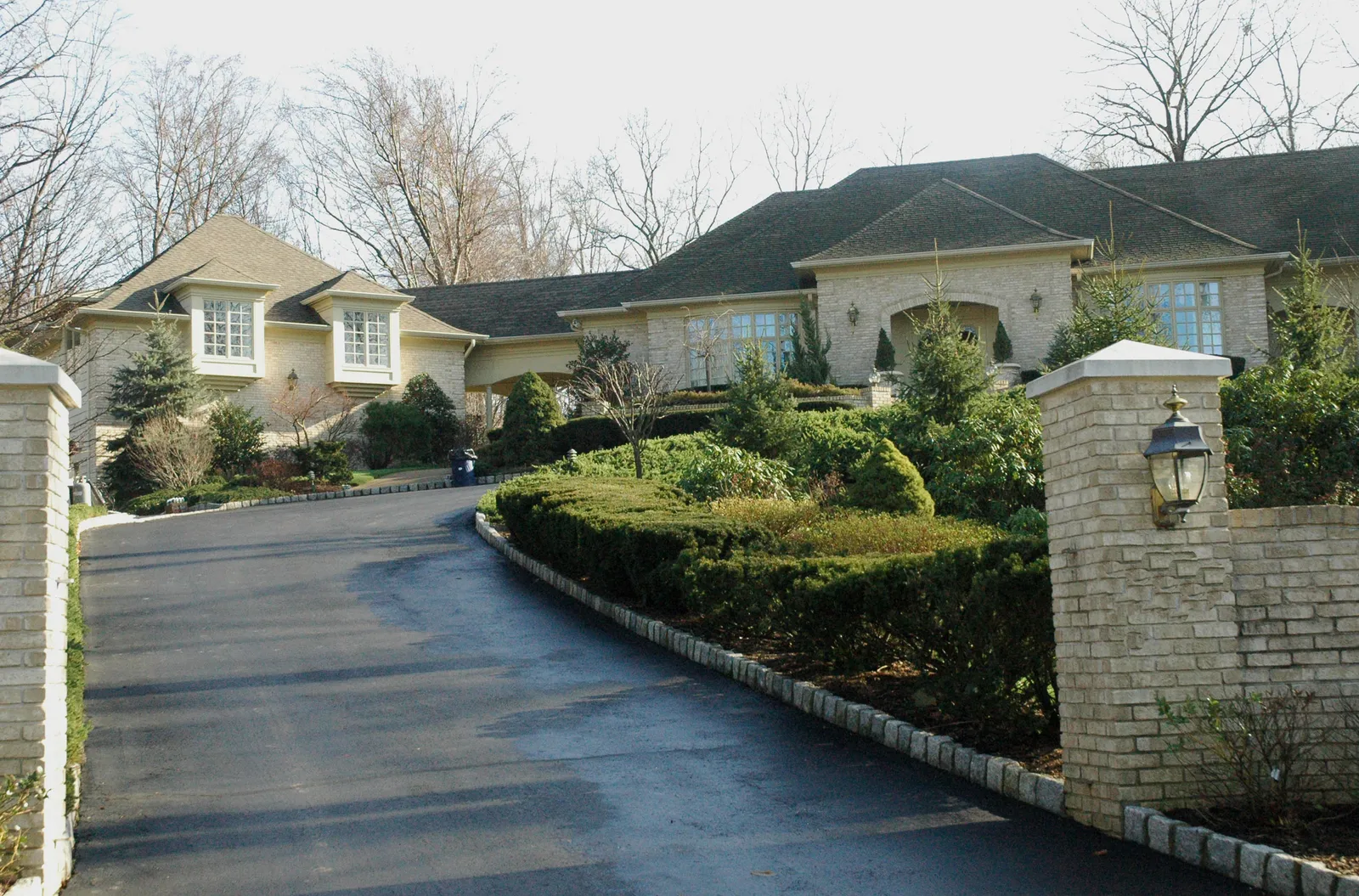 Soprano Residence Driveway