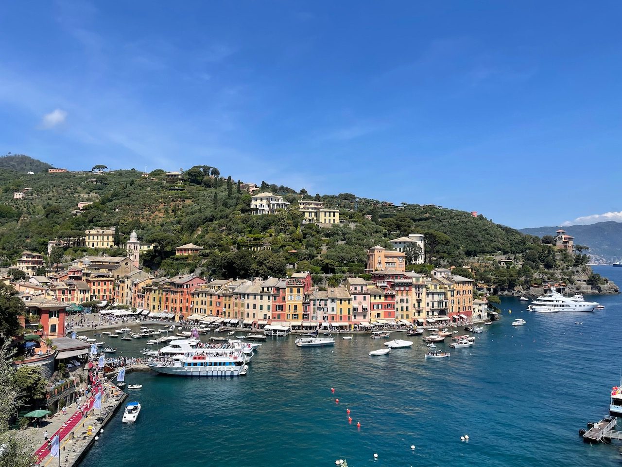 Portofino Harbor Entrance