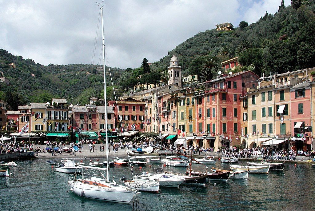 Portofino Harbor Facade