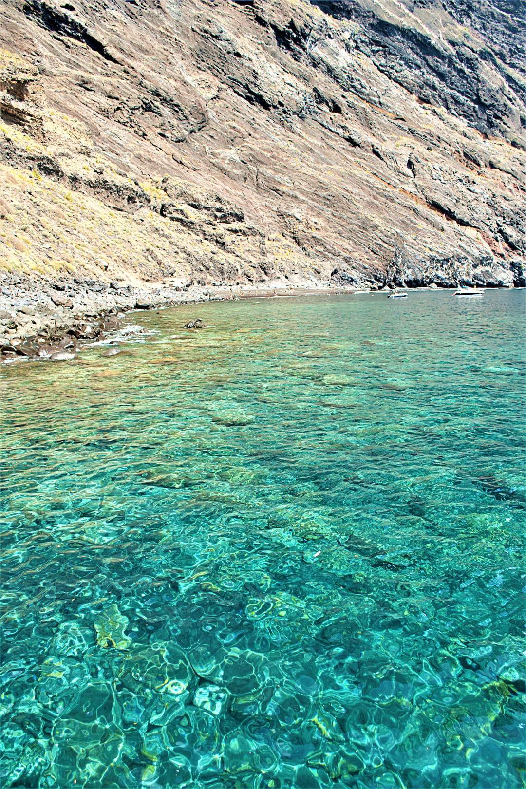 Anchoring at Masca Bay