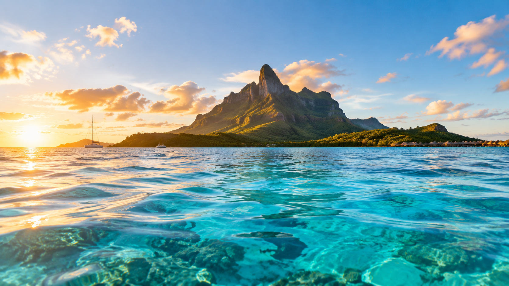Mount Otemanu Marine View