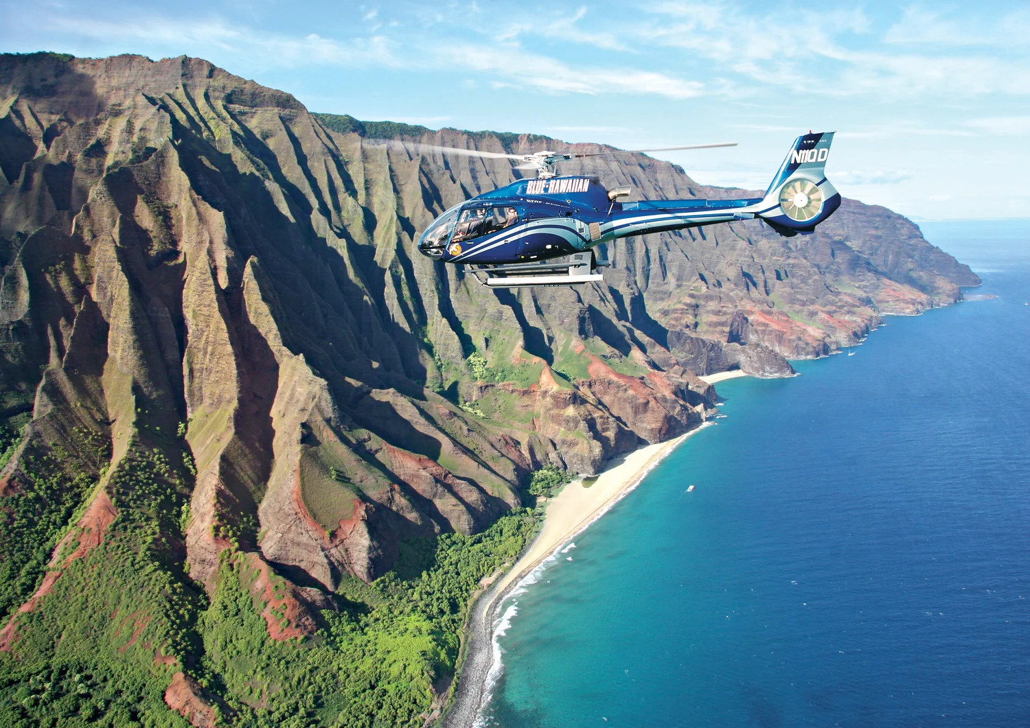 Helicopter Tour Oahu to Kauai