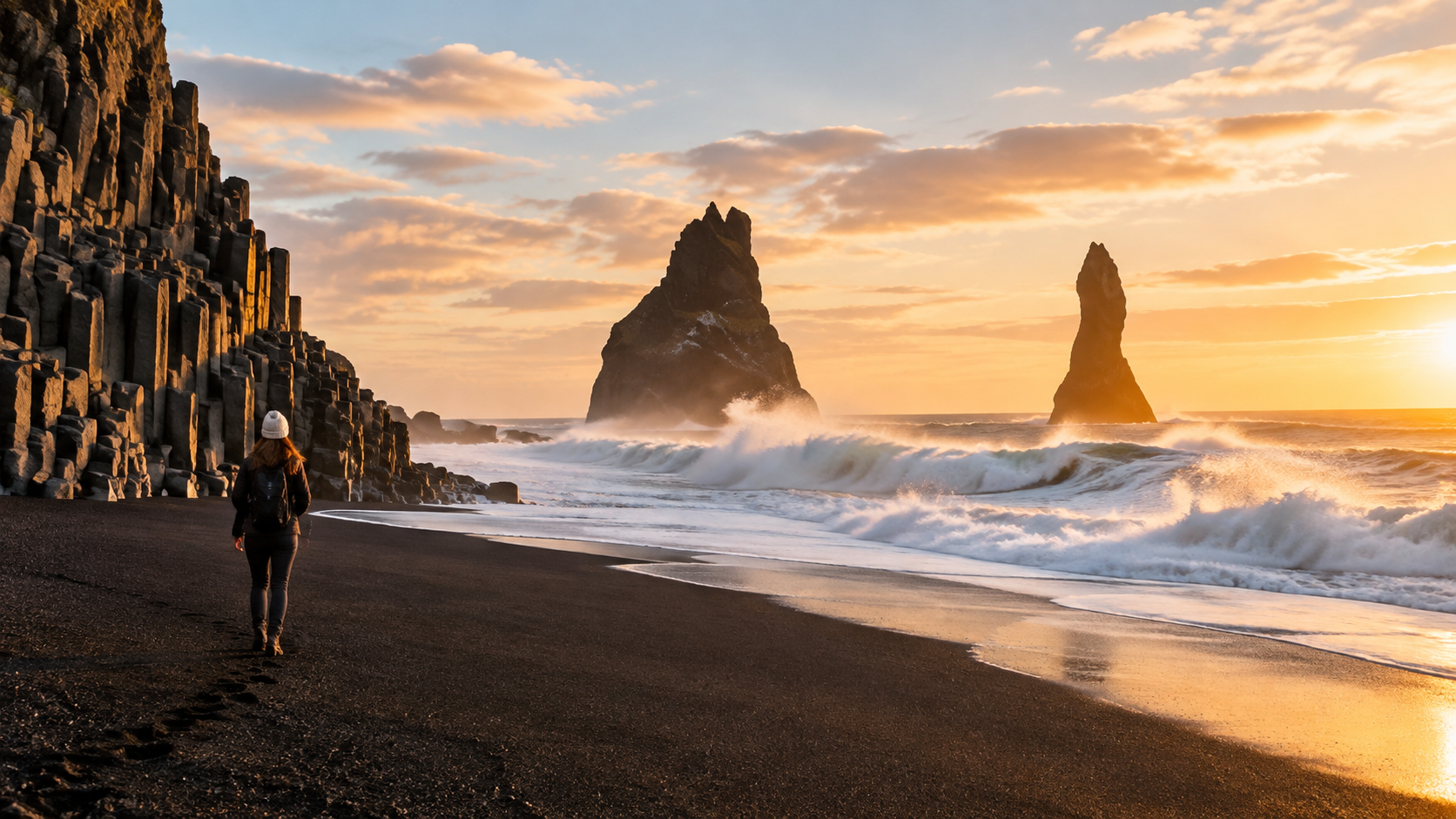 Reynisfjara Sea Stacks