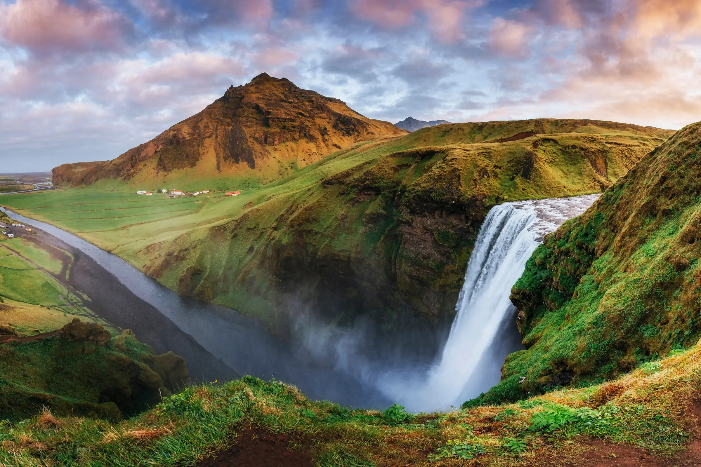 Skógafoss Upper Platform