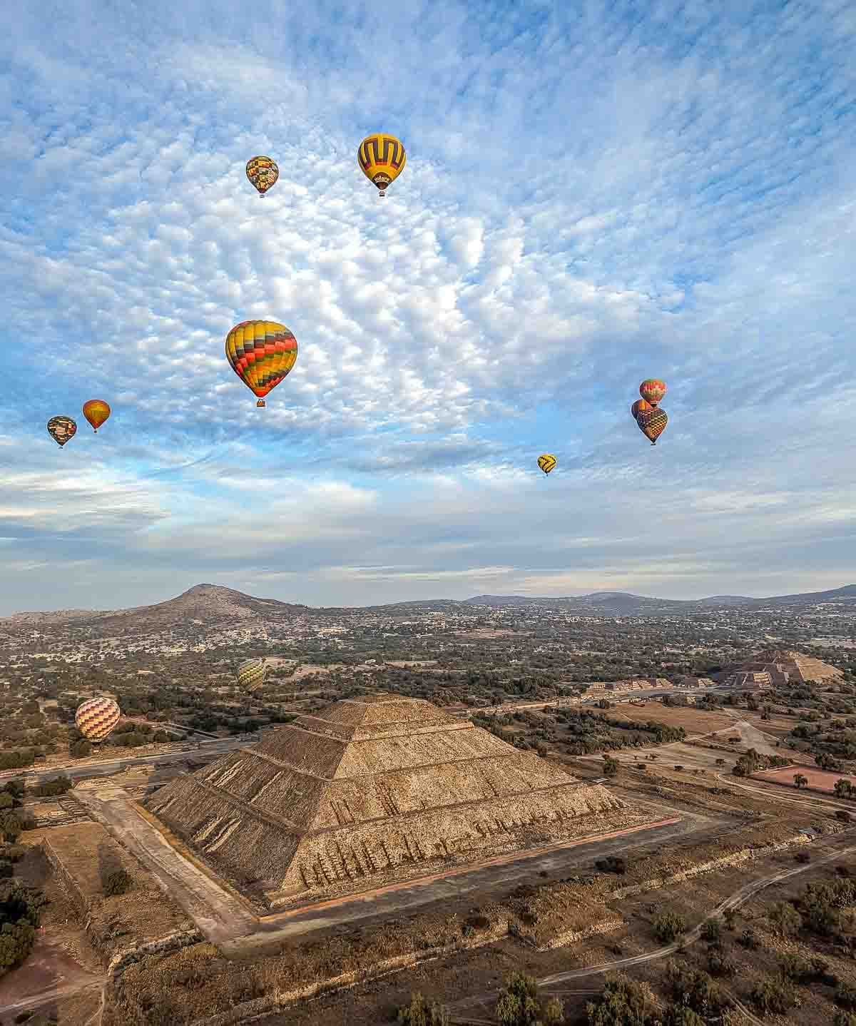 Aerial Balloon Launch Site