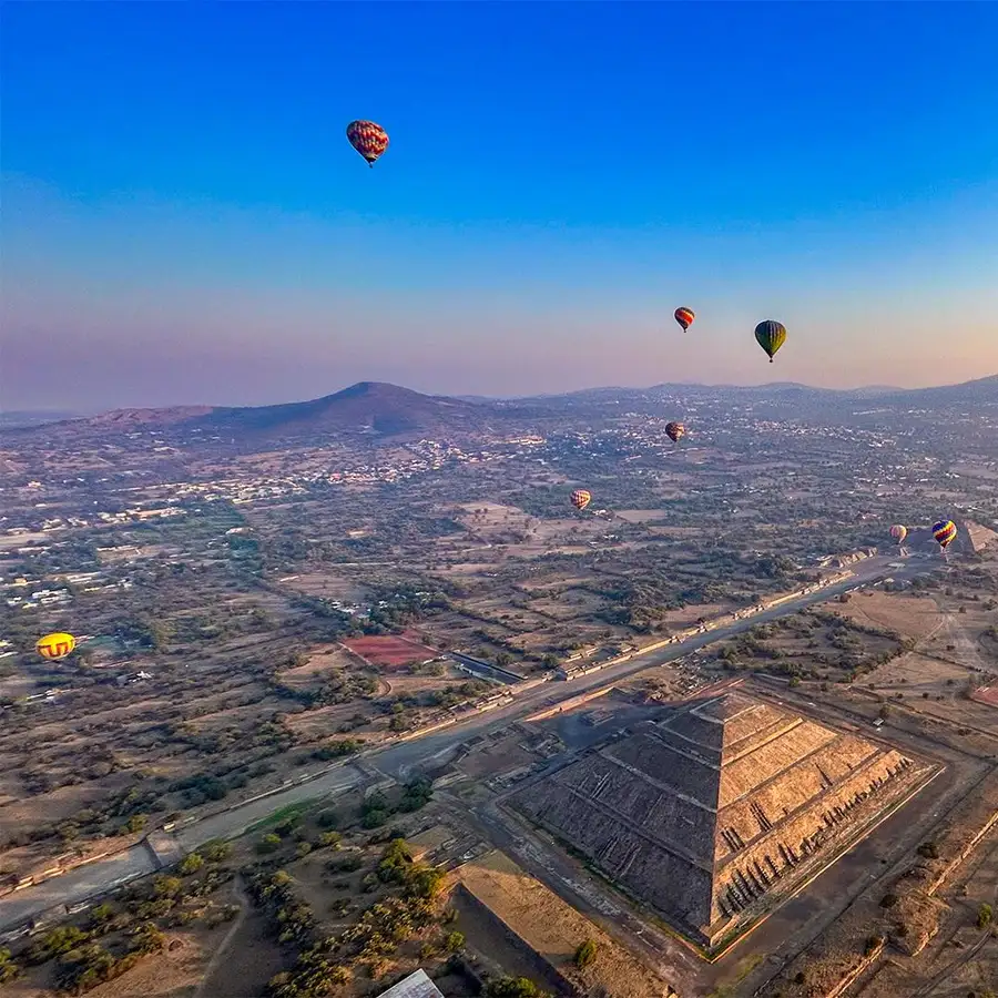 Teotihuacan Balloon Launch Field
